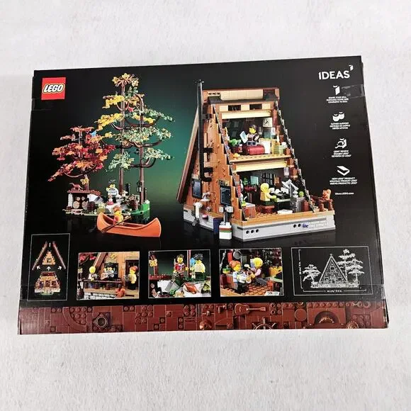 NIB‎ Lego A-Frame Cabin 21338 ideas Collectible Display Adult